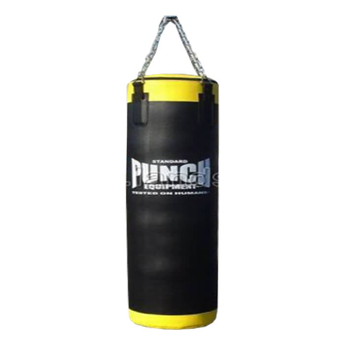 PUNCHING BAG  PU. LATR W/CHAIN 